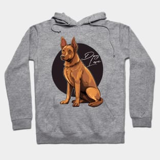 Lucky German Shepherd Hoodie